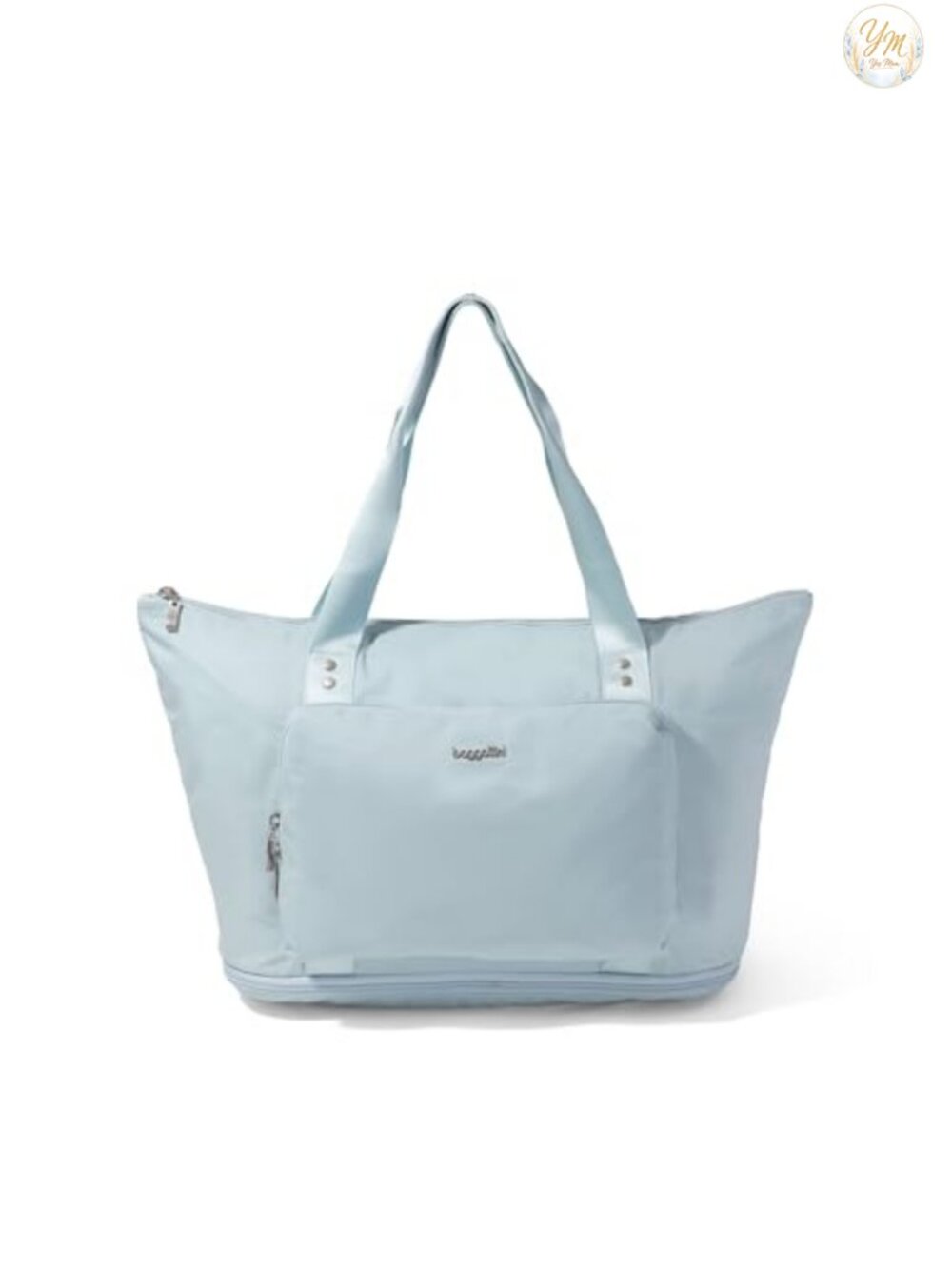 Baggallini Expandable Travel Tote - Lightweight Nylon Carryall with Luggage